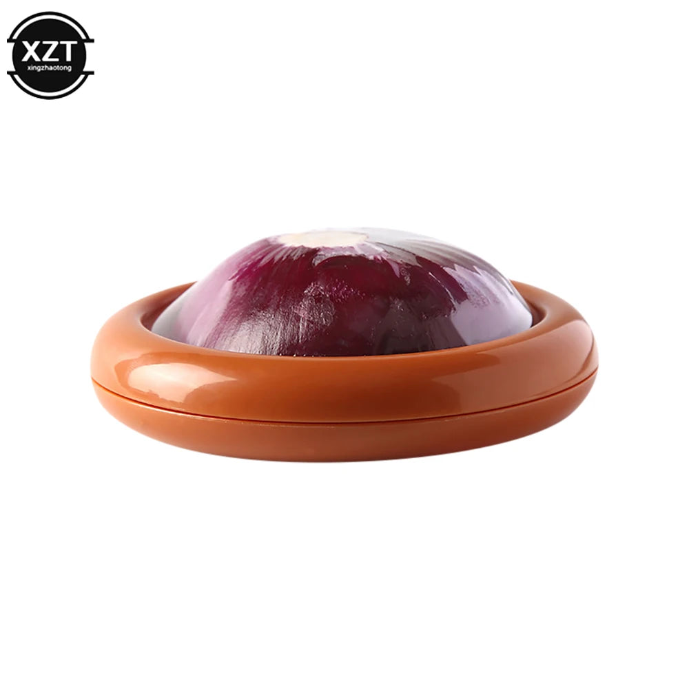 Creative Kitchen Storage Box Fruit Vegetable Container Fresh Box Avocado Tomato Lemon Onion Fresh-Keeping Crisper Kitchen Gadget