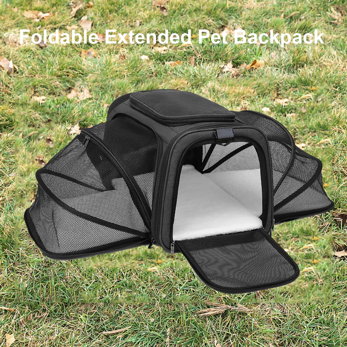 Yazijico™ Pet supplies Double expandable backpack - Yazijico™