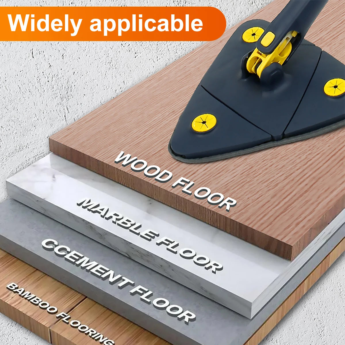 Yazijico™ Telescopic Triangle Mop Rotatable - Yazijico™