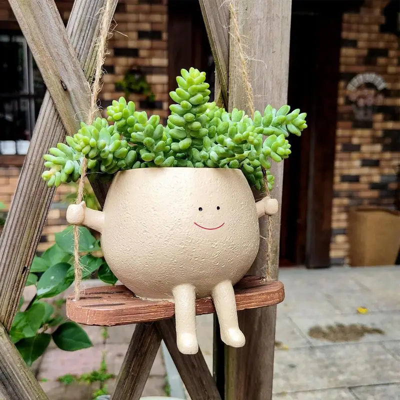 Plant Hanger Baskets Lovely Swing Face| Yazijico™