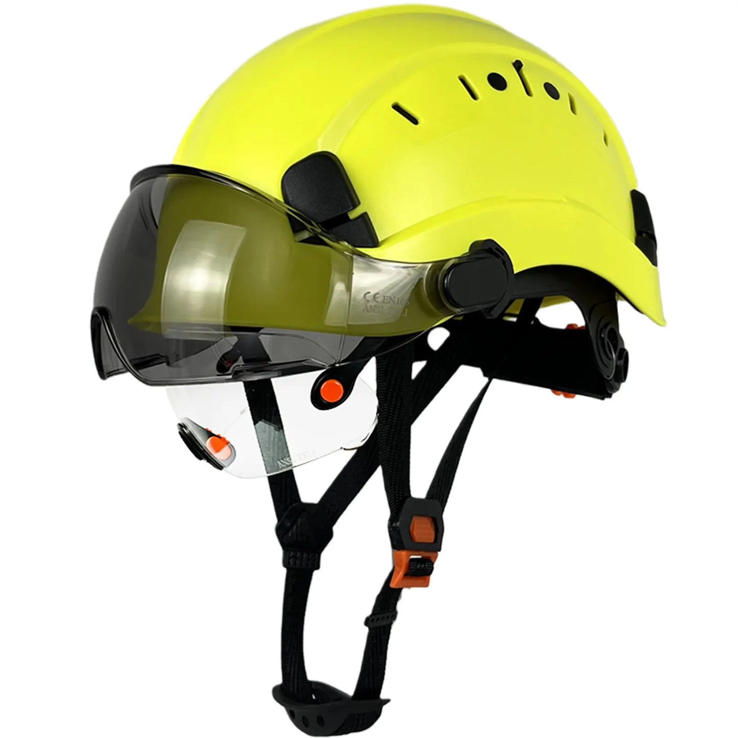 Safety Helmet Hard Hat with Visor Clear | Yazijico™