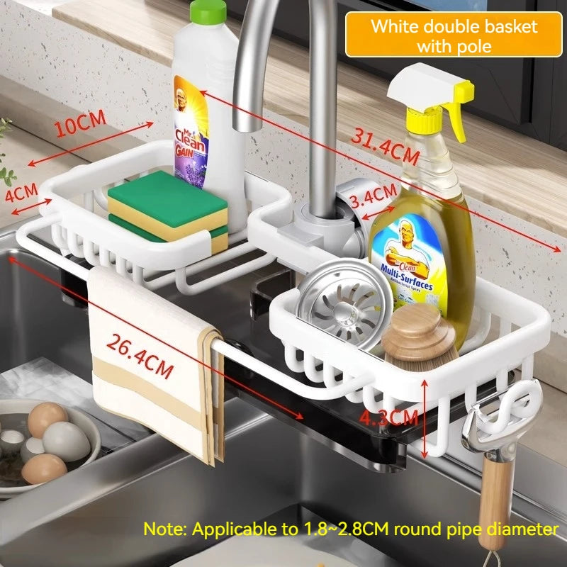 Faucet Rack Perforation-Free Sink Rag | Yazijico™