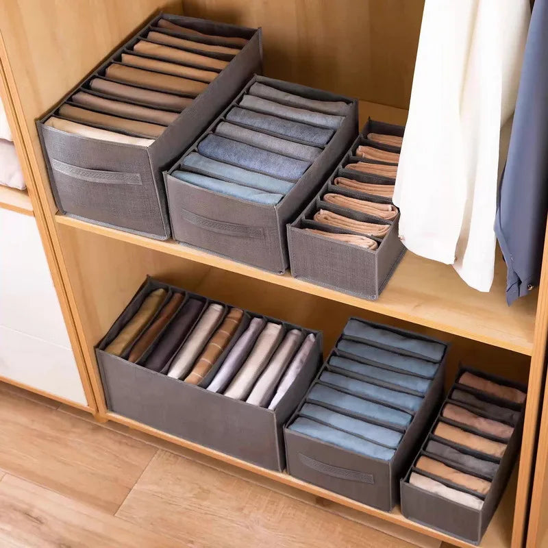 Yazijico™ Closets Clothes Organizer Pants Storage Box - Yazijico™