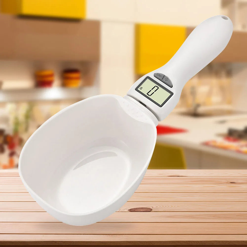 Pet Supplies Display Cat Feeding Bowl Measuring Spoon Pet Food Scale Weighing Spoon Pet Supplies