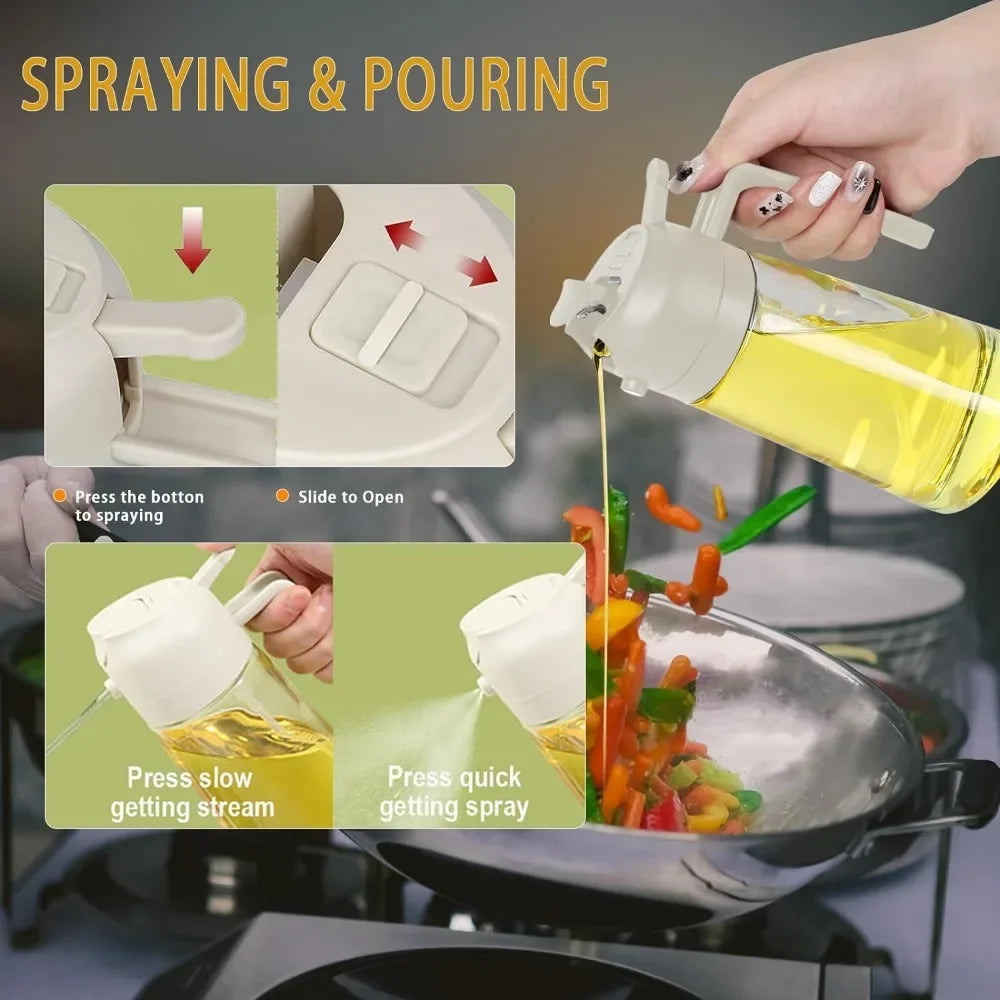 Oil Sprayer Glass Bottle Anti-leakage | Yazijico™