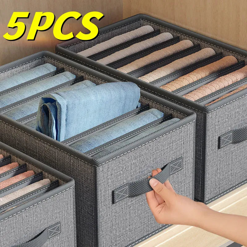 Yazijico™ Closets Clothes Organizer Pants Storage Box - Yazijico™