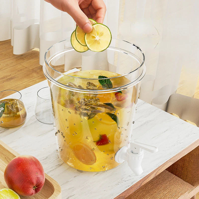 Plastic Water Cooler with Faucet Refrigerator