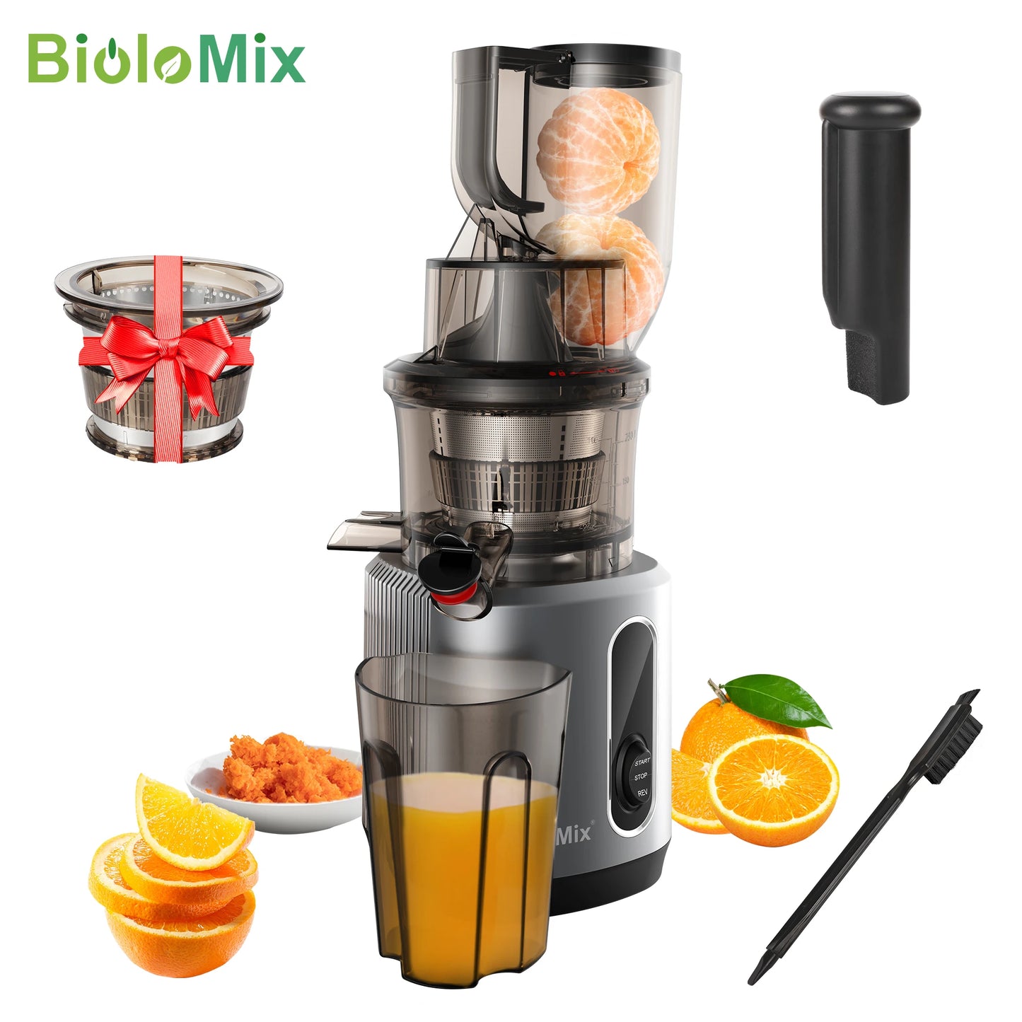 Yazijico™ BioloMix Cold Press Juicer Masticating - Yazijico™