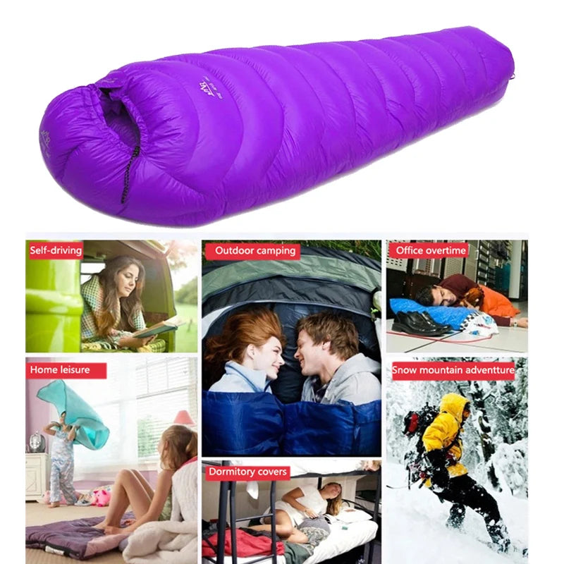 Low Temperature Thermal White Duck Down Fall and Winter