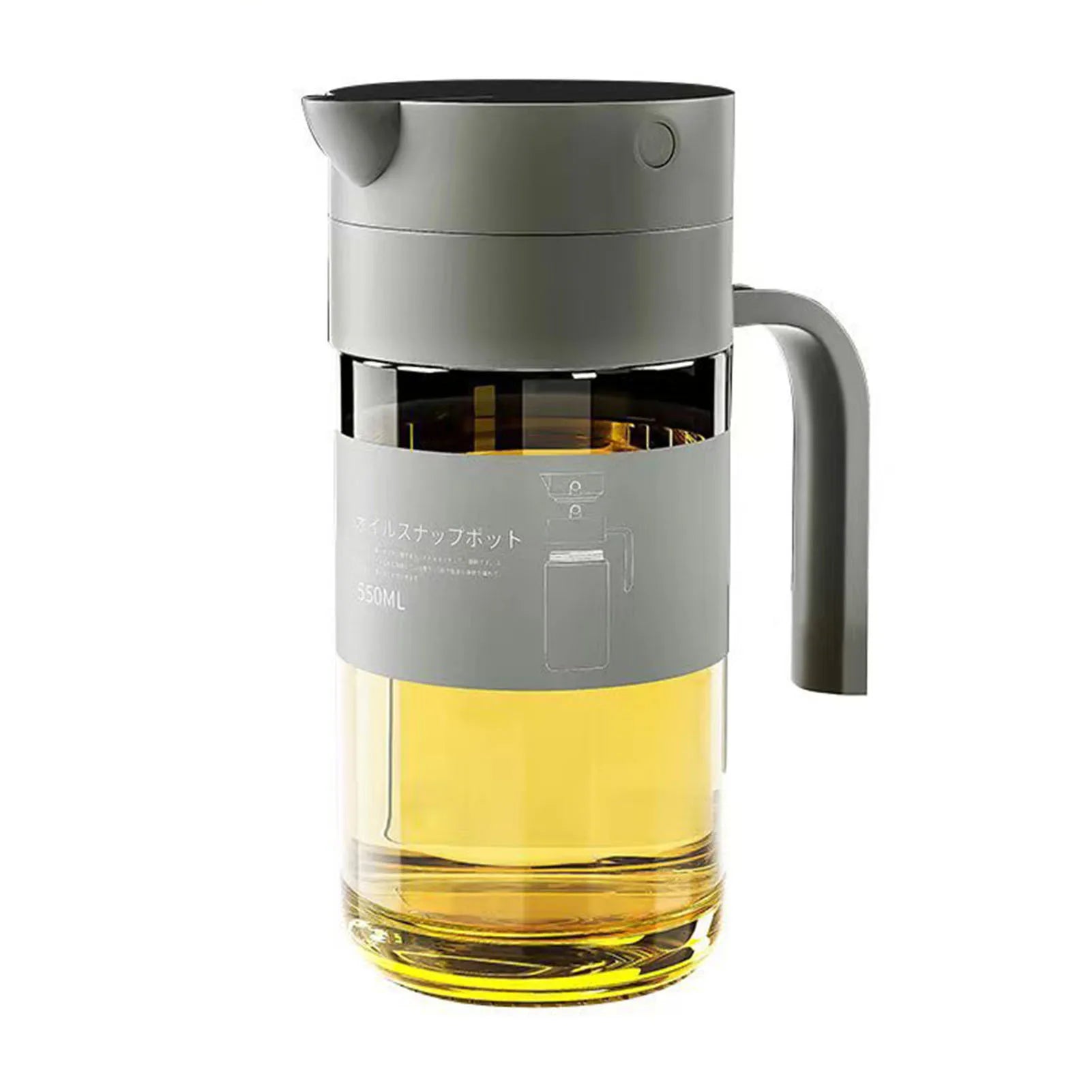 Automatic Press Seasoning Bottle Anti-leak Refillable  Oil  | Yazijico™