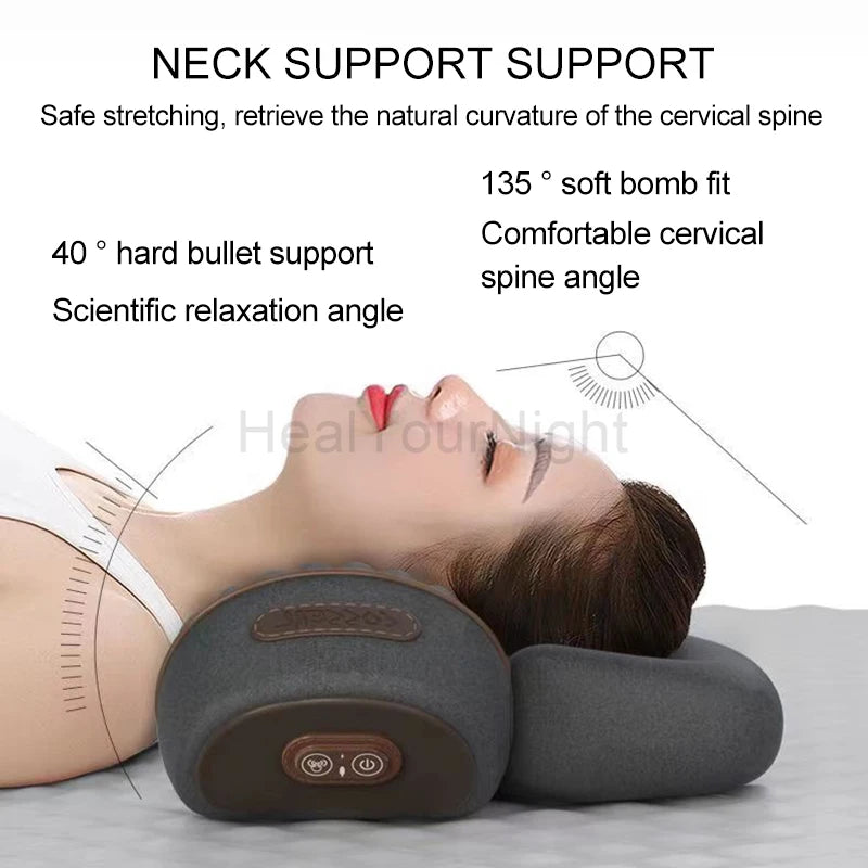 Yazijico™ Electric Neck Massage Pillow Heating - Yazijico™