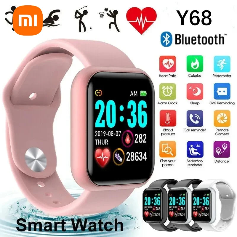 Smart Watch Men Women Kids Gift Bluetooth Music Fitness Sports Bracelet Sleep Monitor