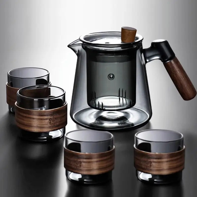 Teapot glass tea maker electric | Yazijico™