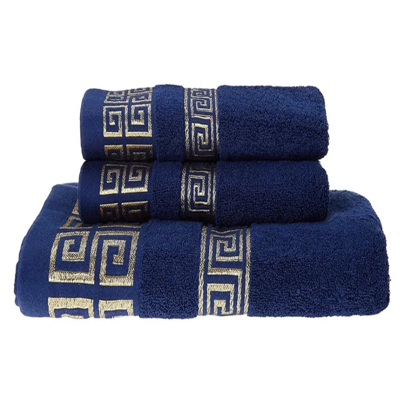 Bath Towels Set for Bathroom 100% Cotton Soft  | Yazijico™