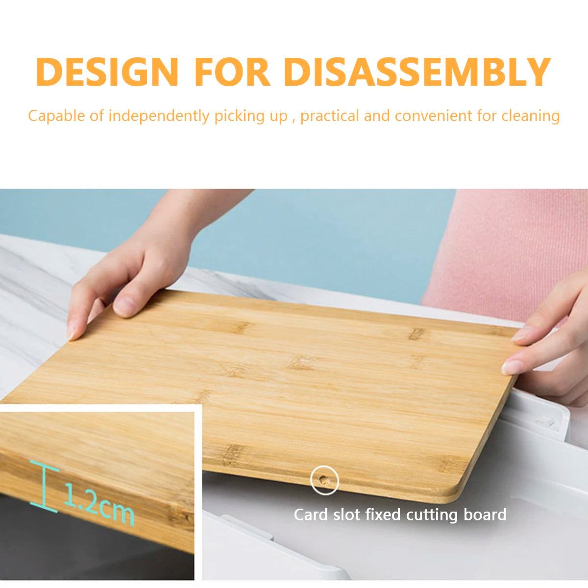 Yazijico™ Bamboo Cutting Board Heavy-Duty Wear - Yazijico™