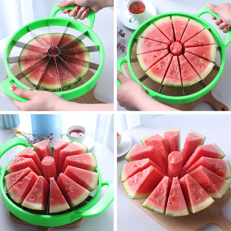 Yazijico™ Watermelon Slicer Cutter Stainless Steel - Yazijico™
