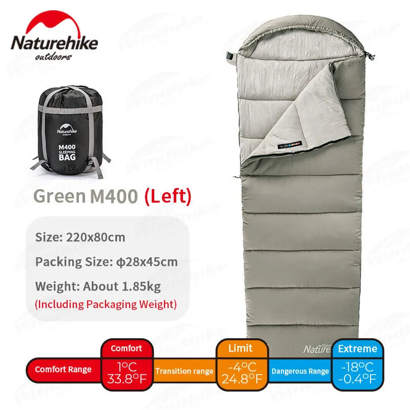 Naturehike Cotton Sleeping Bag With Hood Sleeping Bag