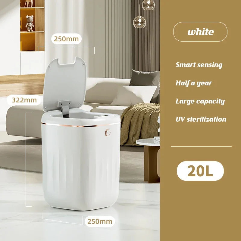 Bathroom Sensor Electric Smart Trash | Yazijico™
