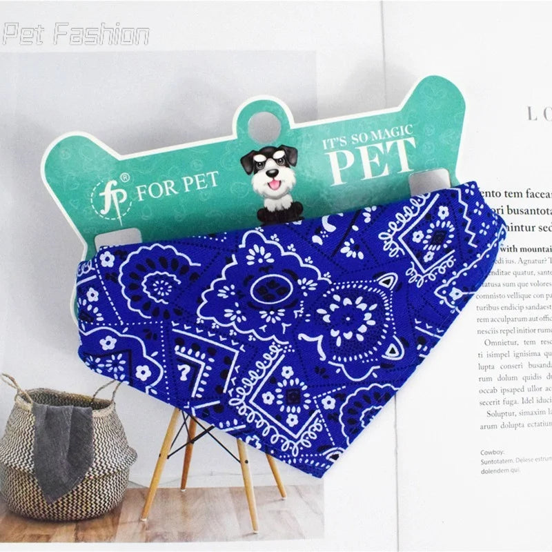 Pet Dog Neck Scarf Puppy Cat Dog Collar Bandana | Yazijico™