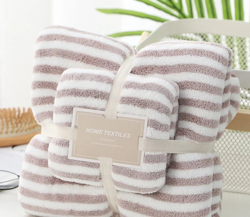 Quick-Drying Microfiber Towel Set Bath Face Towel | Yazijico™