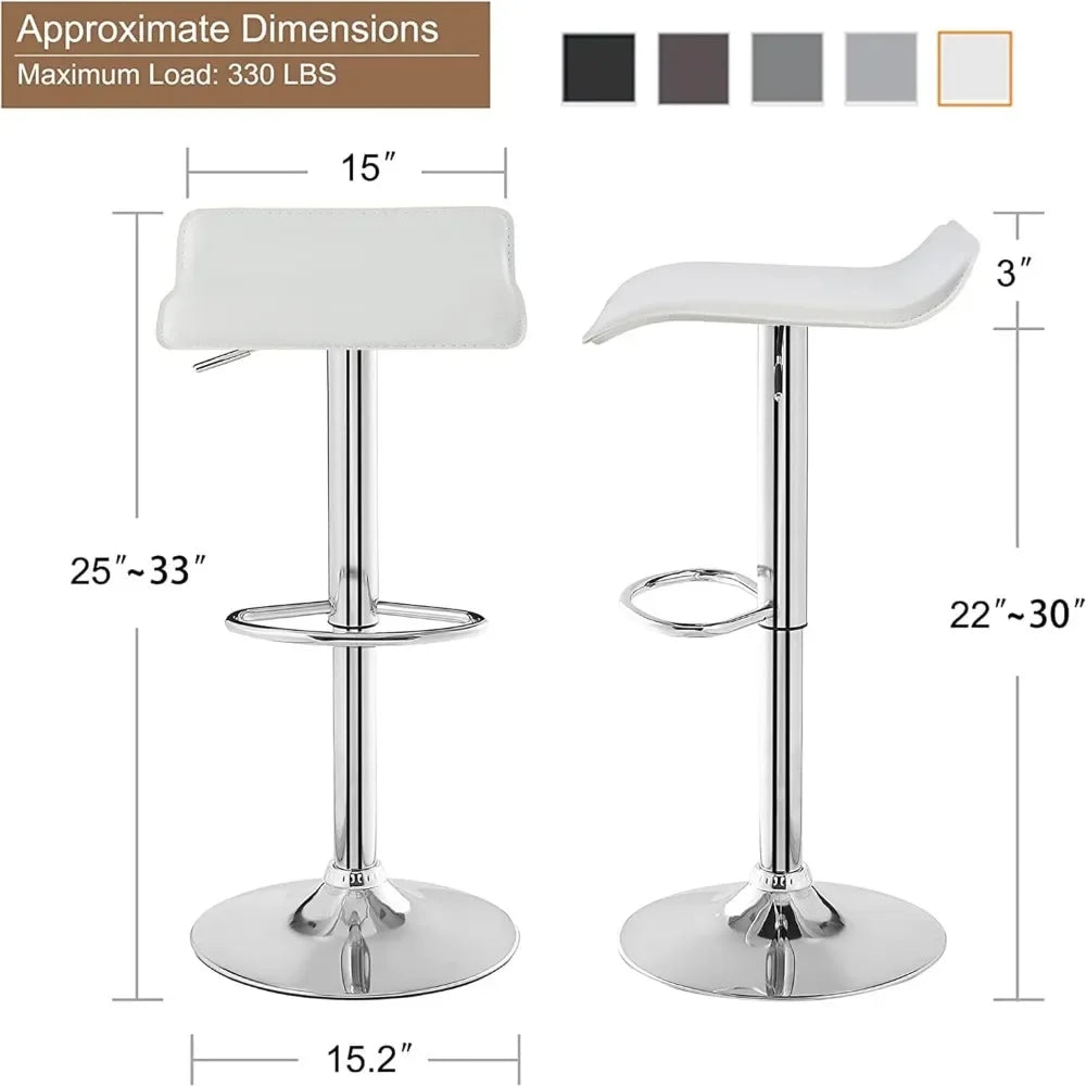Yazijico™ Bar Chair Set 2 and 4,  Modern Swivel with Adjustable - Yazijico™