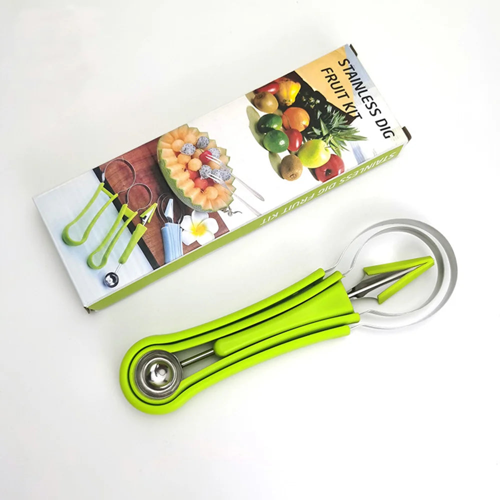 Watermelon Slicer Cutter Scoop Carving Knife | Yazijico™