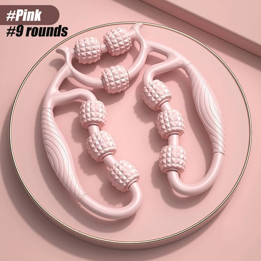 Round Massager Roller for Waist Abdominal | Yazijico™