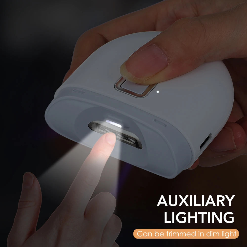 Yazijico™ USB Electric Nail Clipper Cutter With LED Light - Yazijico™