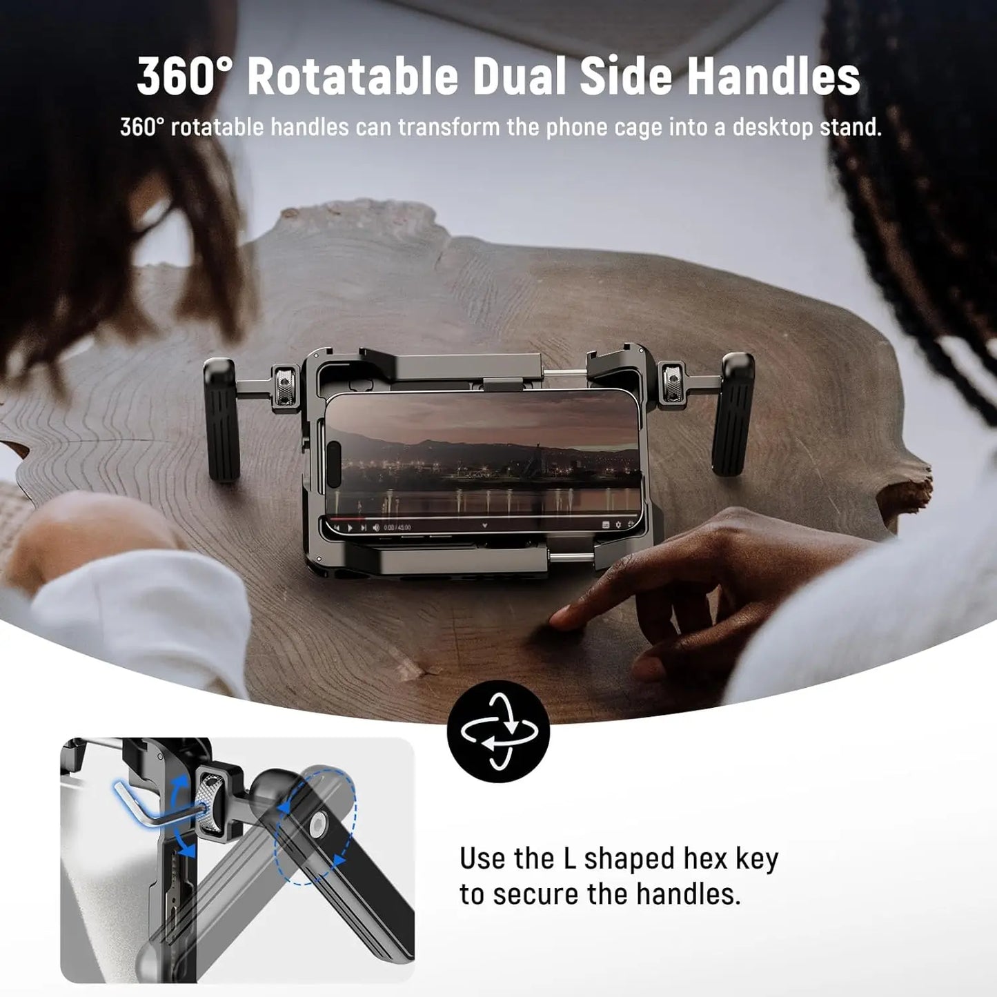 Yazijico™ Universal Smartphone Video Rig Cage - Yazijico™