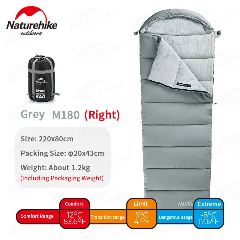 Naturehike Cotton Sleeping Bag With Hood Sleeping Bag