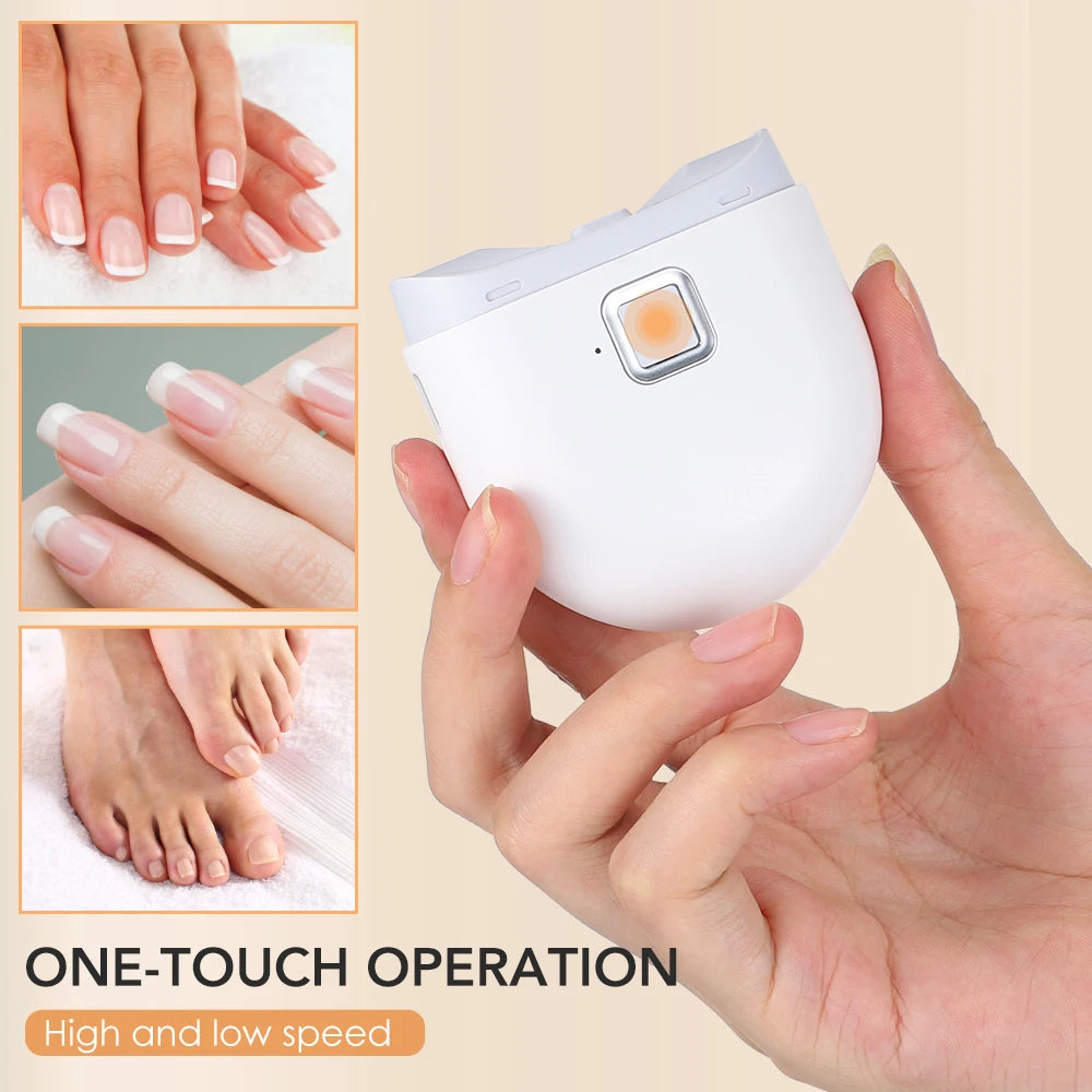 Yazijico™ USB Electric Nail Clipper Cutter With LED Light - Yazijico™