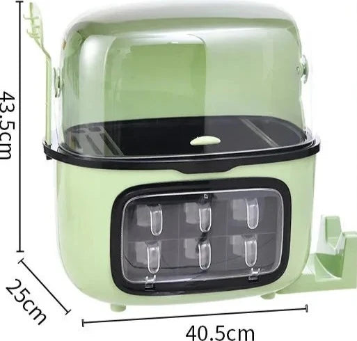 Seasoning Storage Box Knife Holder | Yazijico™