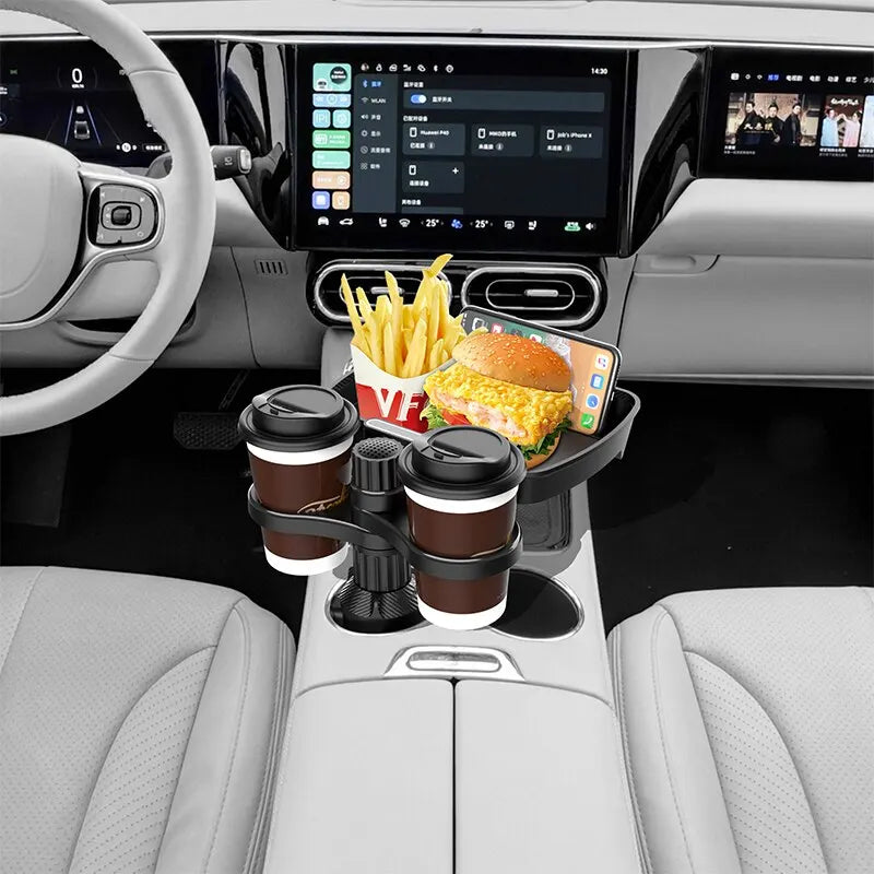 Yazijico™ Dual Cup Holder Expander Adjustable for 360°Rotating - Yazijico™
