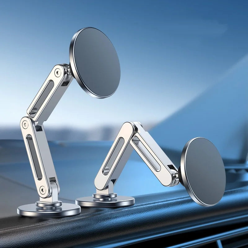 Magnetic Car Phone Holder Alloy 360 Rotation | Yazijico™