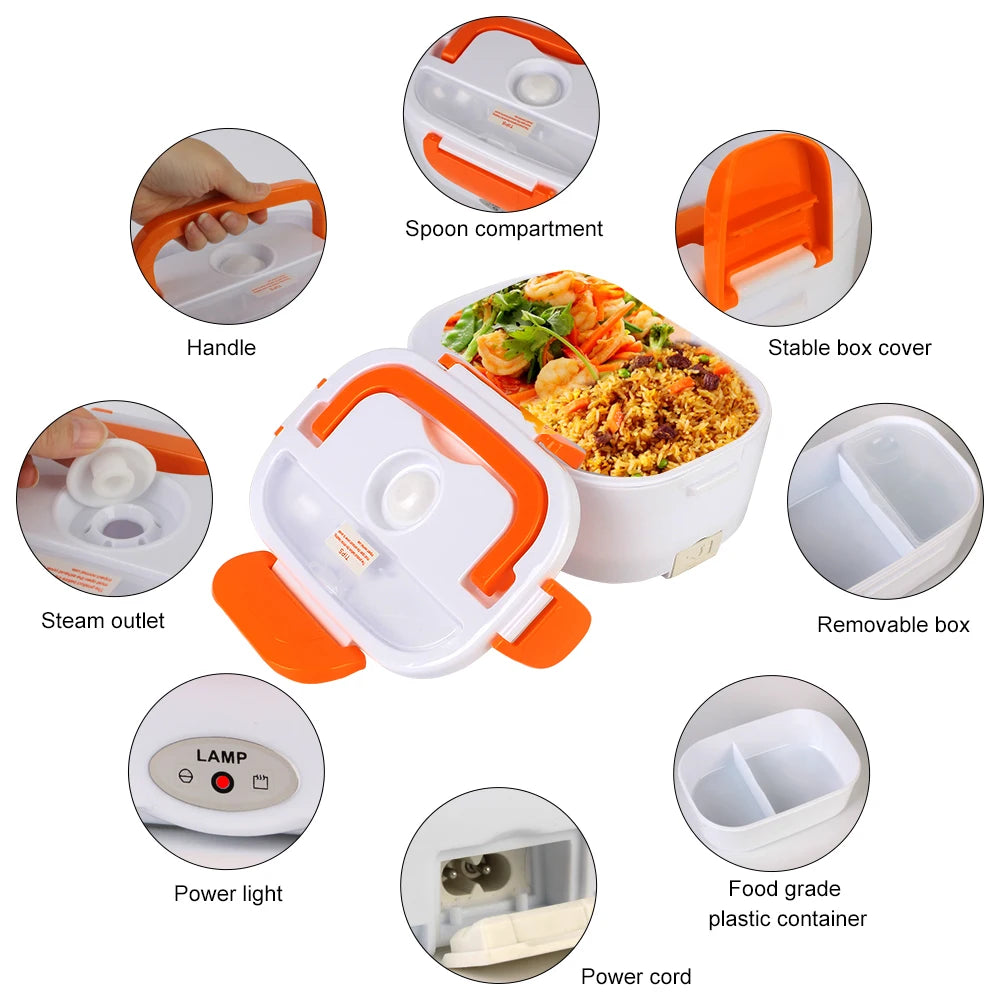 Fast Heating Food container Dinnerware Food Warmer | Yazijico™