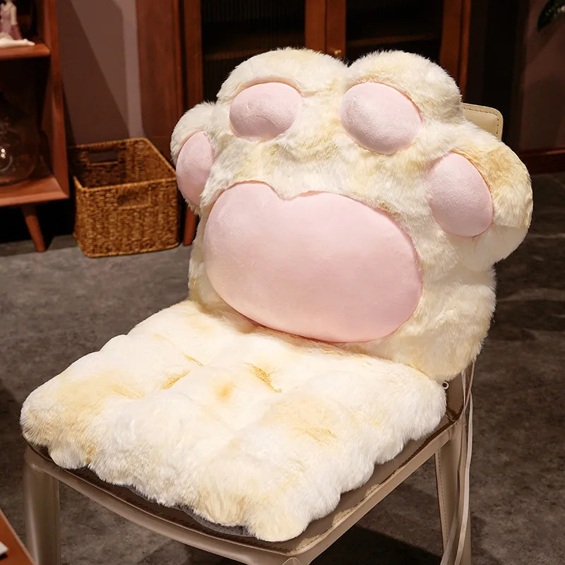 Soft Plush Back and Seat Cushion Cats | Yazijico™
