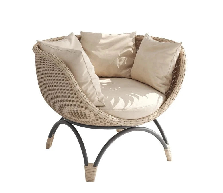 Outdoor Chair Indoor Balcony Leisure Rattan | Yazijico™