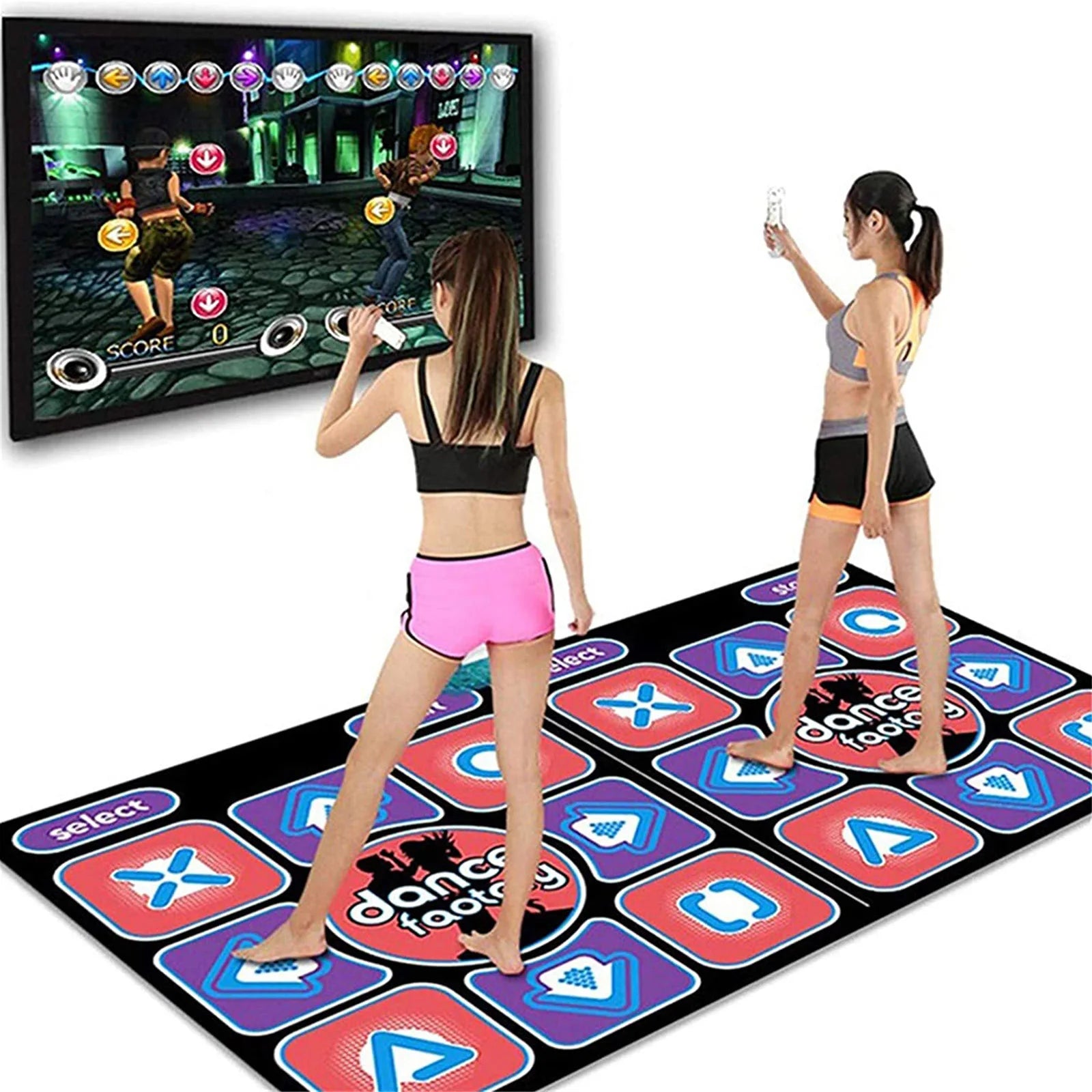 Yazijico™ Double Dancing Mat Double User Wired - Yazijico™
