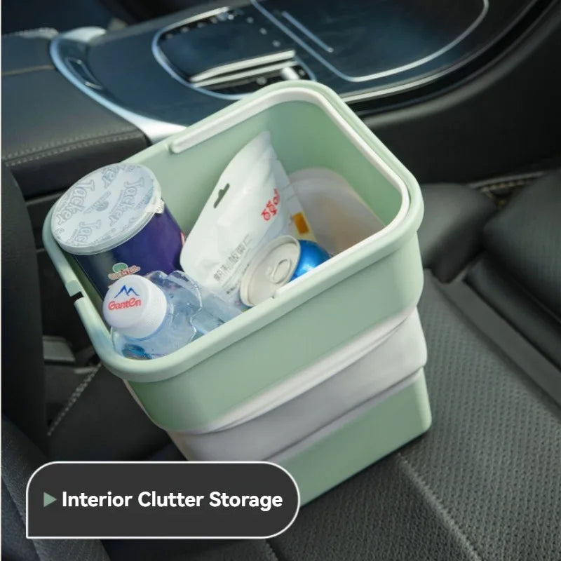 Trash Can Waste Bins Portable Car Multifunctional | Yazijico™