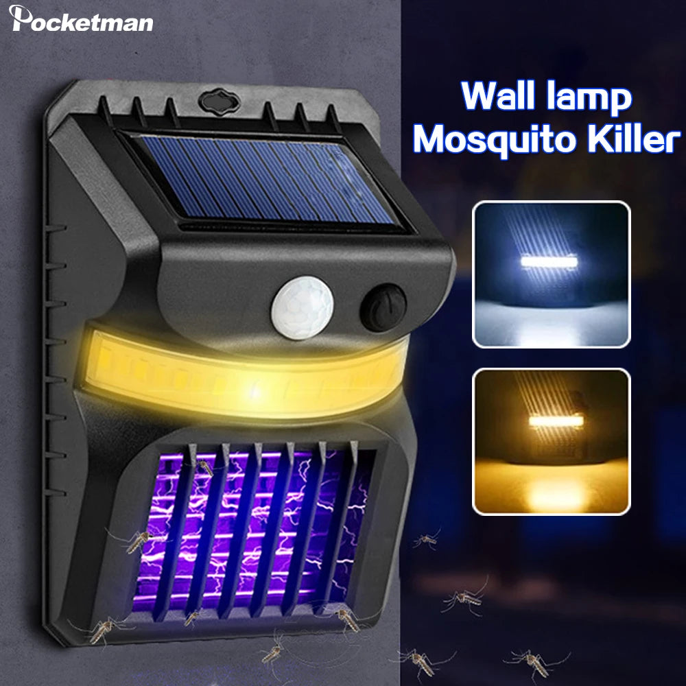 Outdoor Wall Lamp Solar Powered LED Wall Light | Yazijico™
