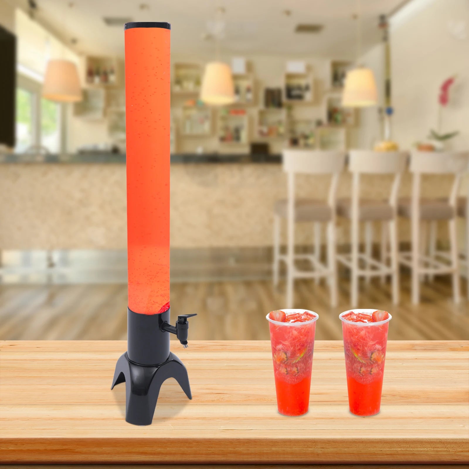 Yazijico™ 3L Beer Tower Dispenser Clear Liquor - Yazijico™