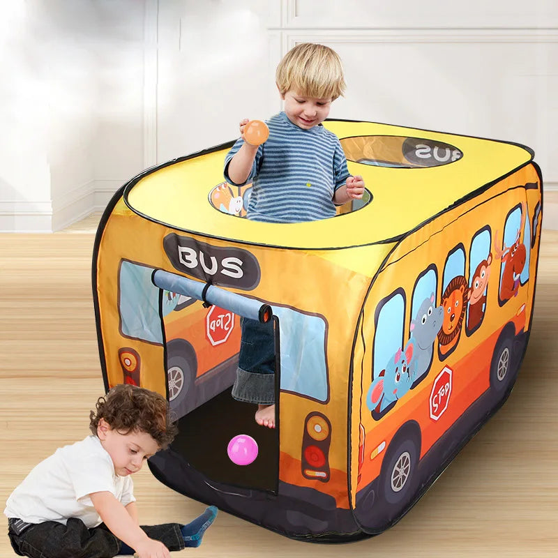 House Play Tent Bus Ocean Car | Yazijico™
