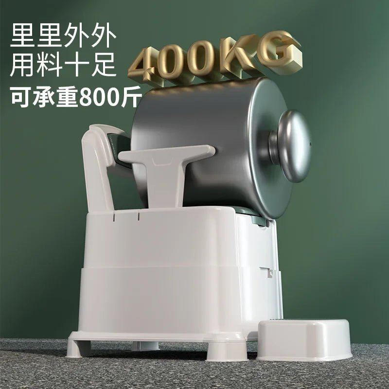 Portable Home Toilet for Elderly - Sealed Deodorized Pregnant Woman Urine Bucket with Armrest Sofa Chair