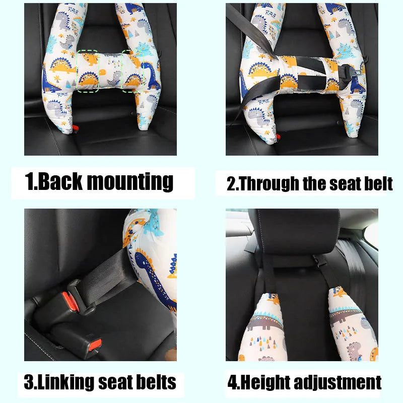 Yazijico™ Children Sleep Headrest Pillow Nap - Yazijico™