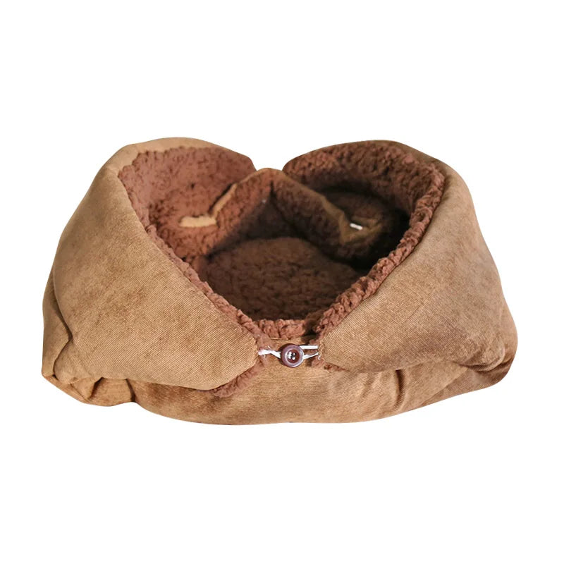 Warm Thickened Cat Bed Multifunctional Foldable | Yazijico™