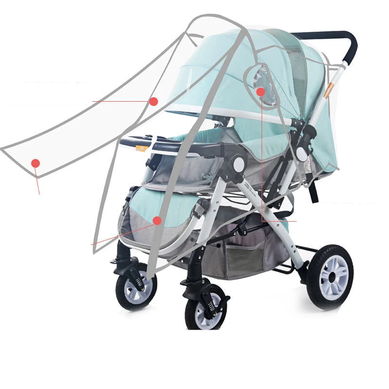 Universal Baby Trolley Rain Cover | Yazijico™