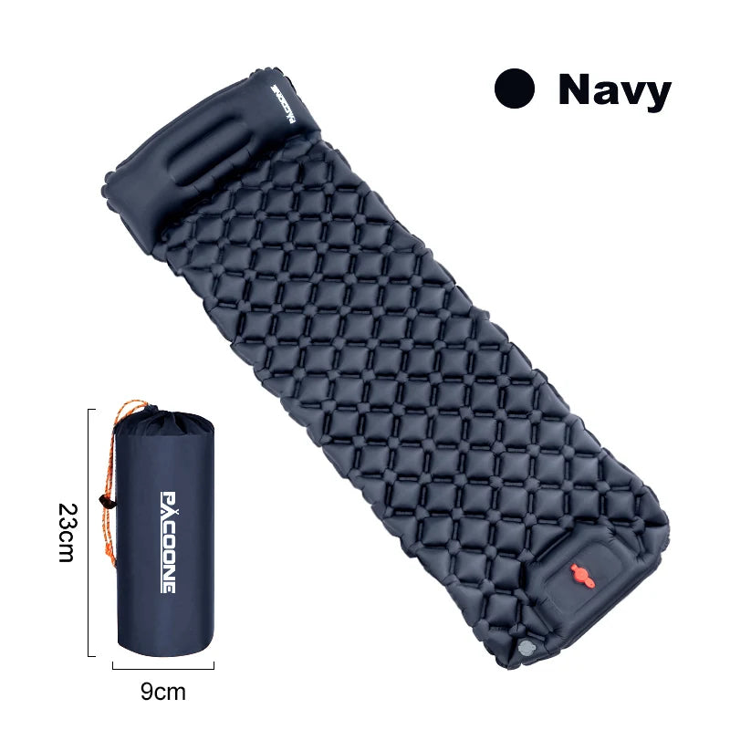 Outdoor Camping Sleeping Pad Inflatable Mattress | Yazijico™