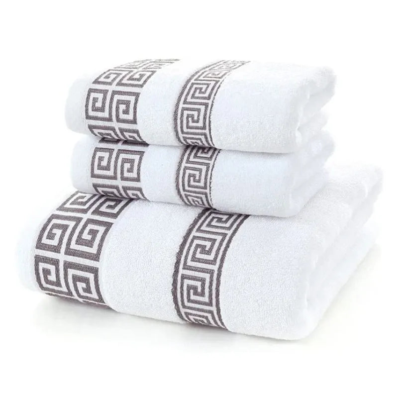 Bath Towels Set for Bathroom 100% Cotton Soft  | Yazijico™