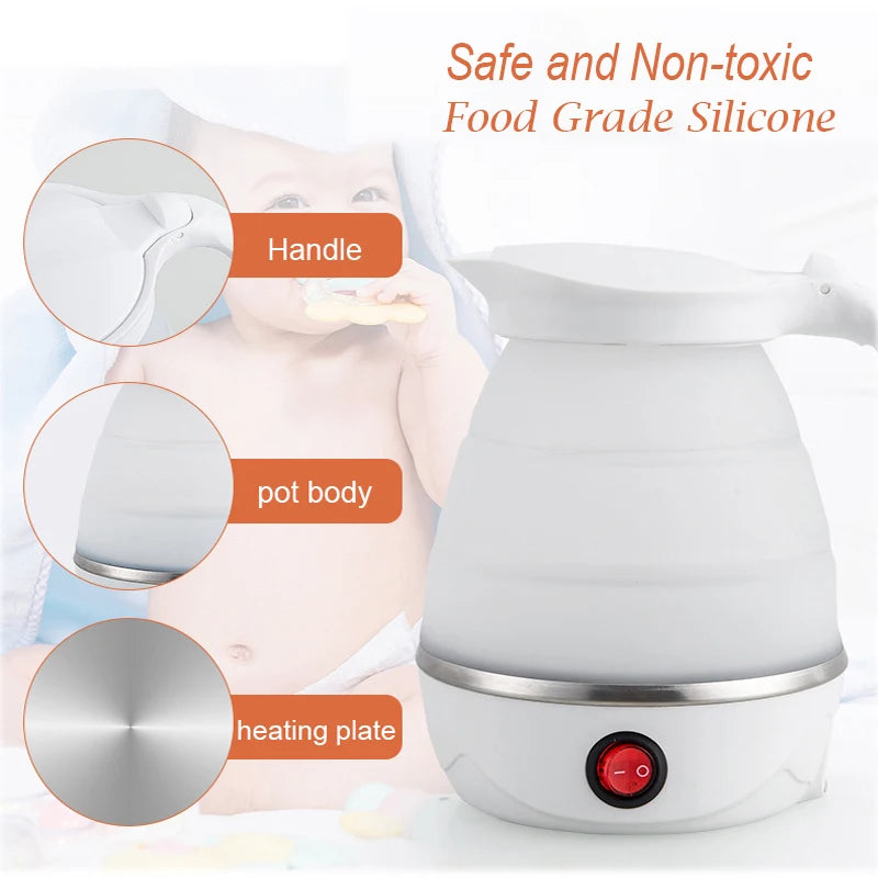Household Travel Folding Kettle  Electric Portable Boiling | Yazijico™