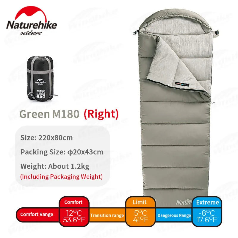 Naturehike Cotton Sleeping Bag With Hood Sleeping Bag